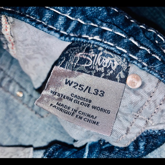 Suki 17” by Silver Jeans Co. EUC!!! Size 25 - Picture 3 of 8